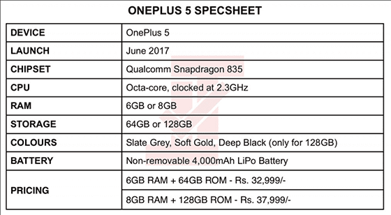 Baterai Oneplus 5