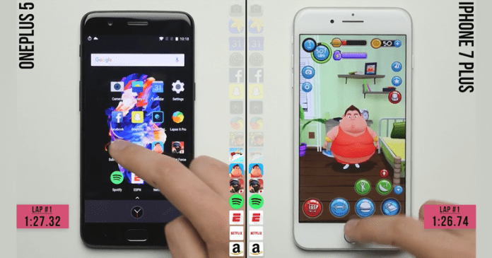 Oneplus 5 Vs Iphone 7 Plus