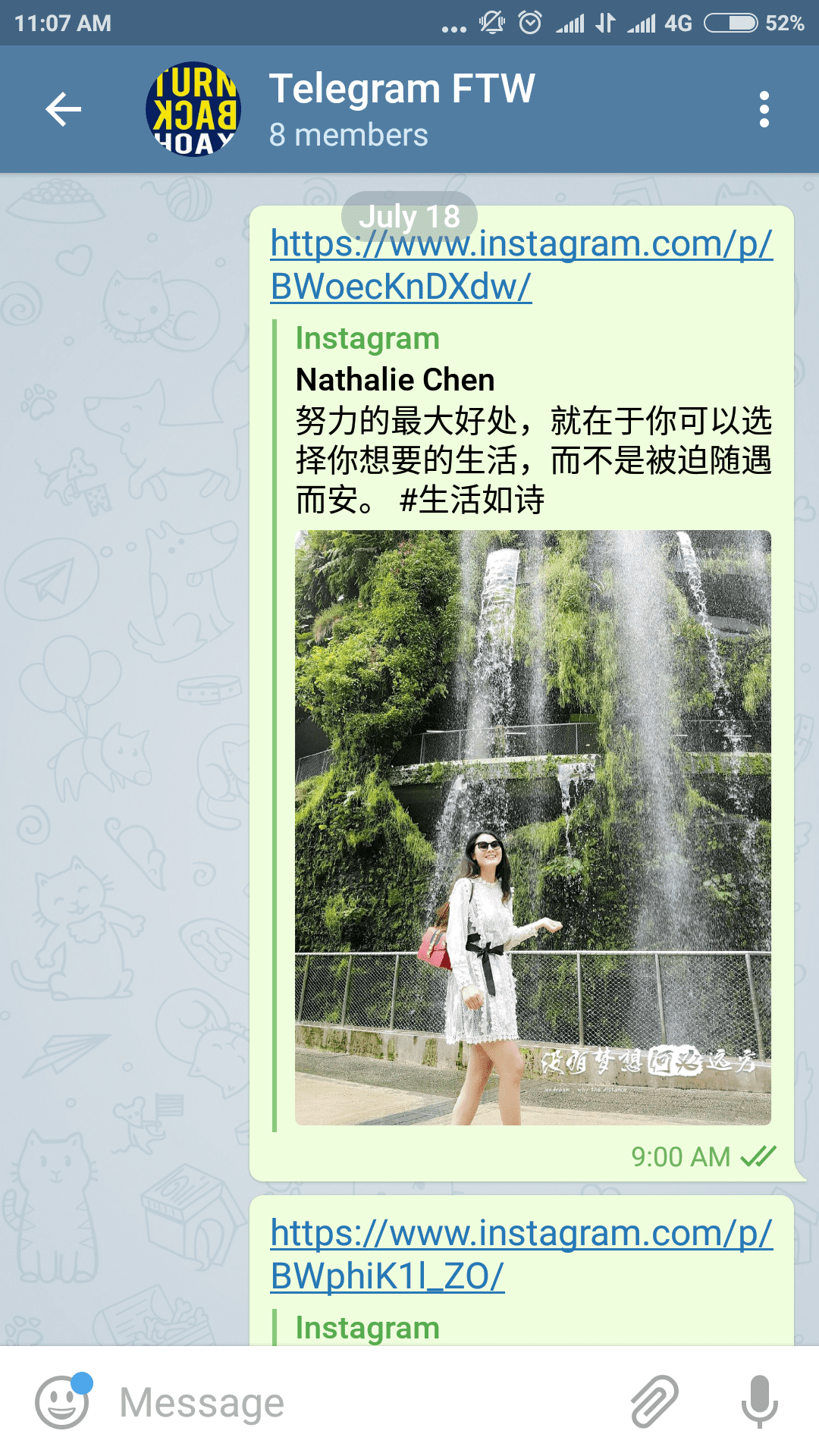 Cara Download Foto Dari Instagram Dengan Telegram 3