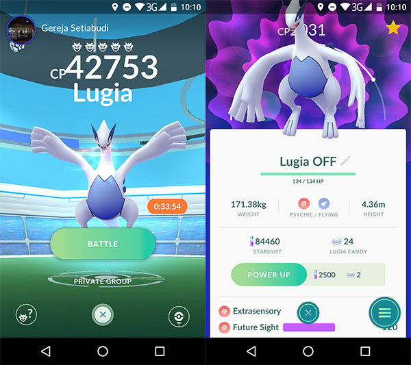 Pokemon Legendaris Pokemon Go