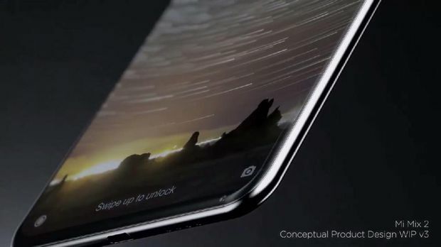 Desain Xiaomi Mi Mix 2 3