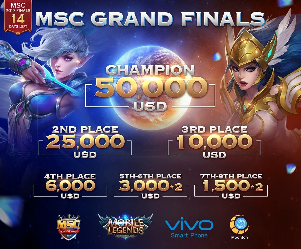 Final Turnamen Mobile Legends Msc2017 2