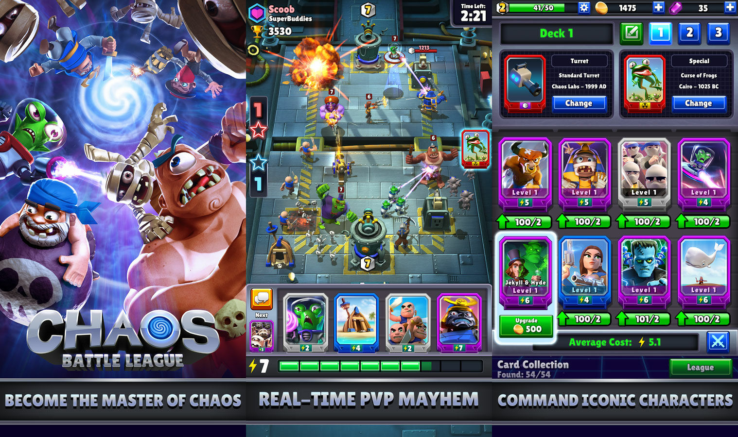 Game Android Terbaik Agustus 2017 Chaos Battle League