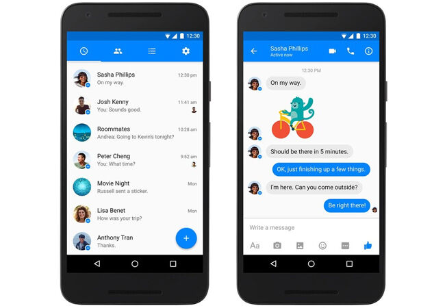 messenger (facebook)