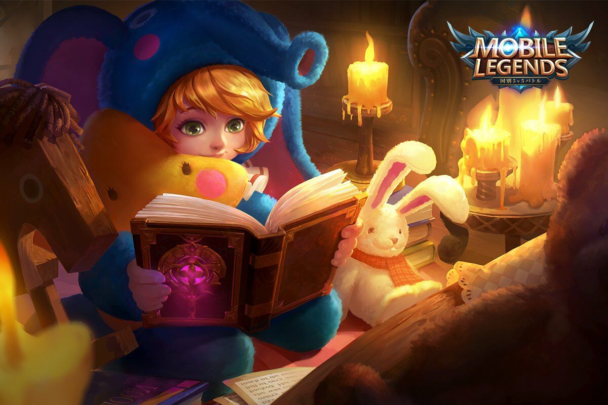 wallpaper mobile legends nana slumber party