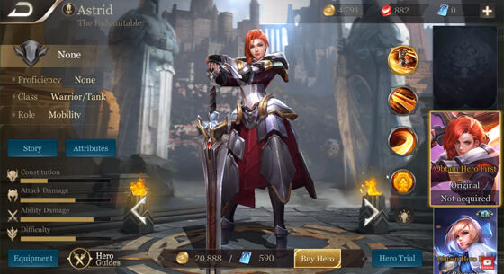 Hero Warrior Thane Arena Of Valor 02