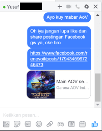 Cara Dapat Pulsa Gratis Dari Main Aov 3