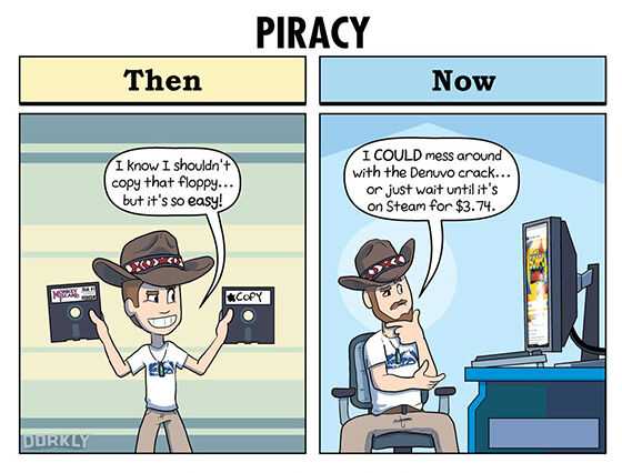 Ilustrasi Perbandingan Gamer Jadul Dan Jaman Now 04