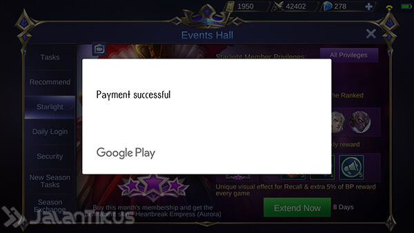 Murah! Cara Beli Starlight Member Mobile Legends Pakai ...