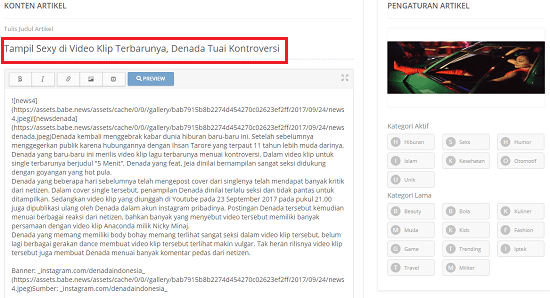 Gambar 1 Denada Fix