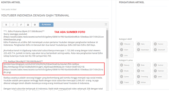 Gambar 2 Tak Ada Sumber Fix