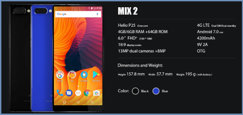 Smartphone Tiruan Xiaomi Mi Mix 2 1