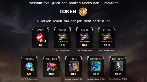 Event Pulsa Gratis Arena Of Valor 05