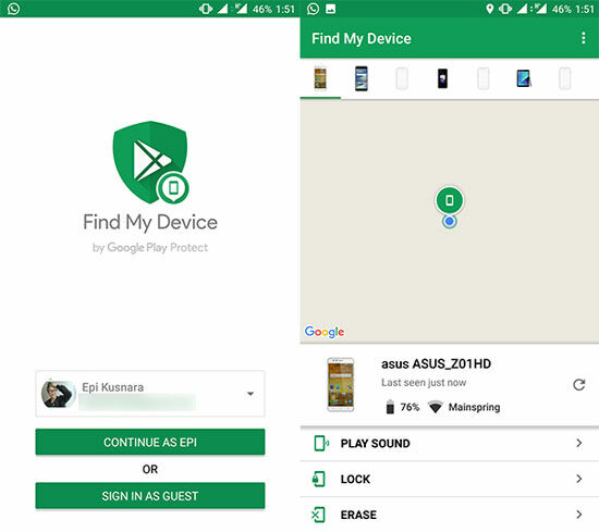 Cara Menemukan Smartphone Hilang 2