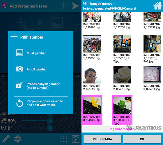 Cara Mudah Membuat Watermark Gambar dan Foto di Android 