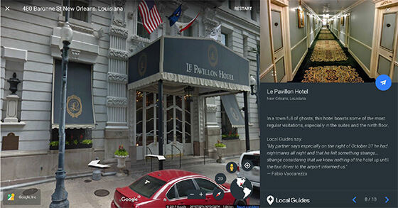 Hotel Le Pavillion Tempat Berhantu Google Earth