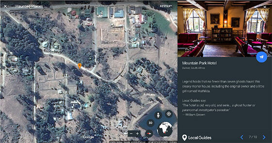 Mountain Park Hotel Tempat Berhantu Google Earth