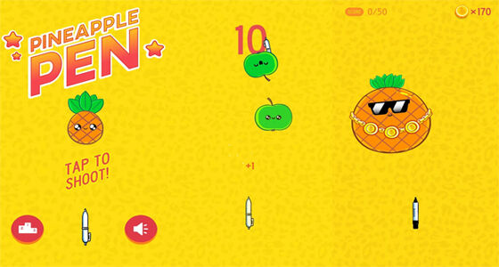 Pineapple Pen Game Android Dari Viral Sosial Media