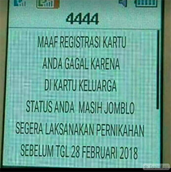 Meme Gagal Registrasi 04