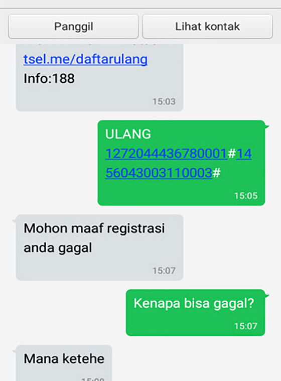 Meme Gagal Registrasi 09