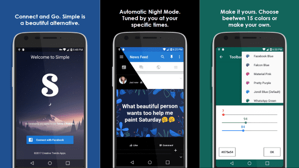 Simple For Facebook Pro 1