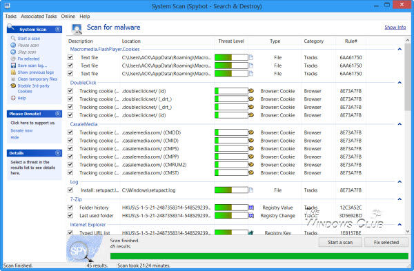 Spybot Portable 1