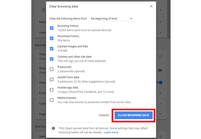 Cara Menghapus History Browser Chrome