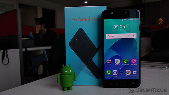 Tampak Depanreview Asus Zenfone 4 Max