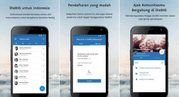 LiteBig Messenger - Aplikasi Chatting Indonesia 12.0.11 