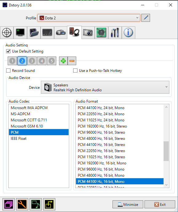 Dxtory - Screen Recording 2.0.142 - JalanTikus.com