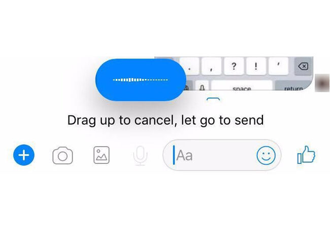 Aplikasi Facebook Messenger Audio