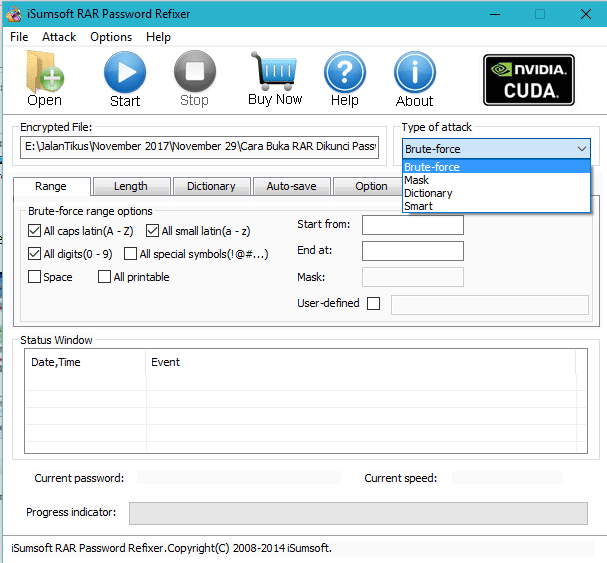 Cara Hack Password File Rar 3