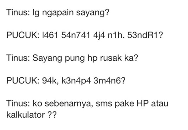 Sms Alay