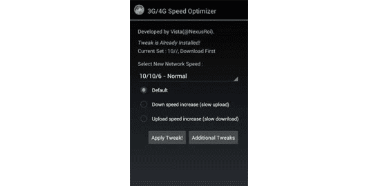 internet speed booster 3G/4G