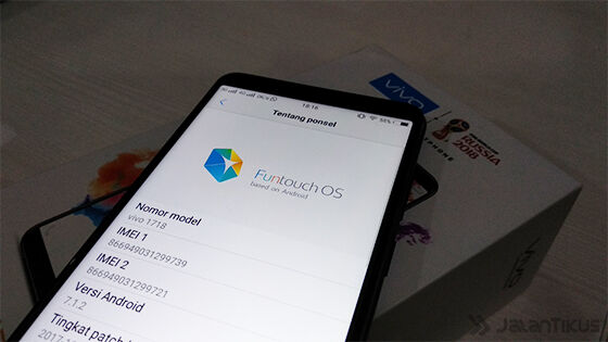 Review Vivo V7 Os