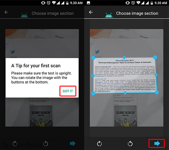 Cara Scan Dokumen dengan Text Fairy 4