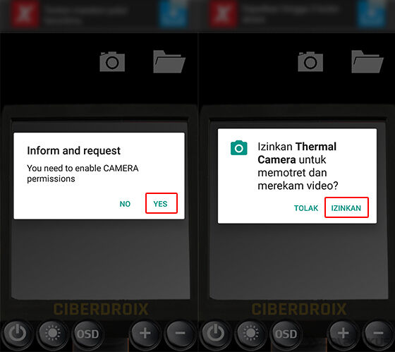 Cara Mengaktifkan Kamera Pendeteksi Panas Android 2