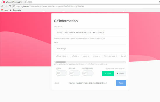 Cara Membuat Gif 2