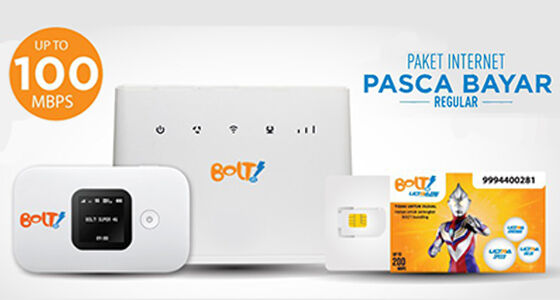 Paket Internet Bolt Pascabayar Regular