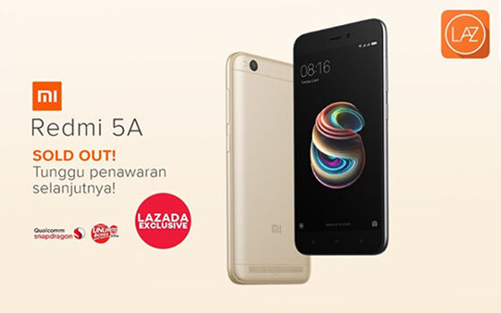 5A redmi Xiaomi Sold Out in Lazada