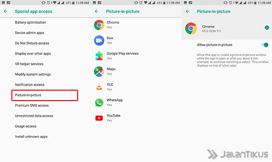 Cara Mengaktifkan Picture In Picture Mi A1 2