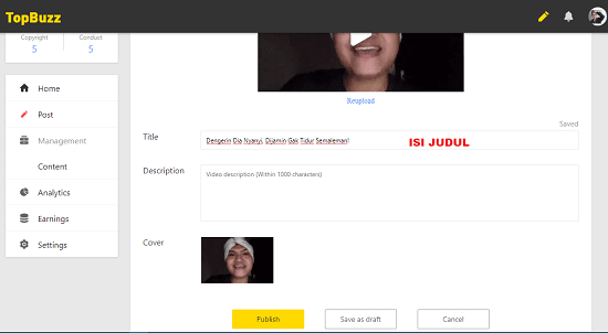 Cara Dapat Uang Dari Video 4