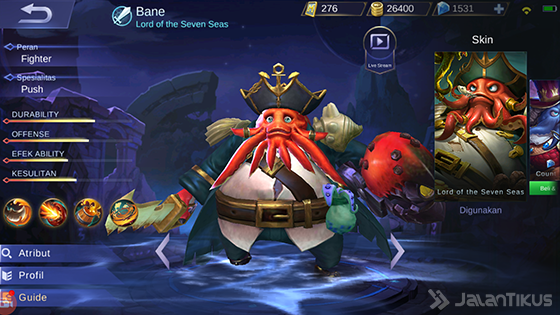 Guide Bane Mobile Legends The Ruler Of The 7 Rebellious Seas Revamped Games 1 Steemit