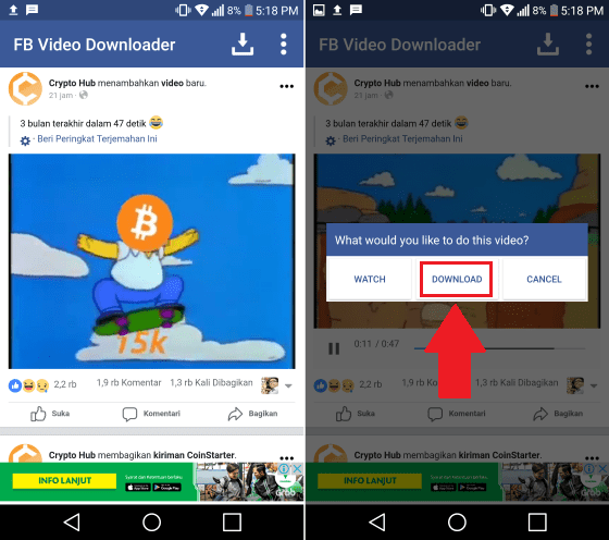Cara Download Video Facebook 4