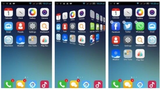 Launcher Ios Di Android 9