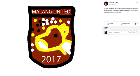 Lelucon Logo Madura United 3