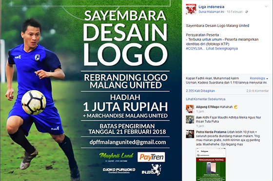Sayembara Logo Malang United