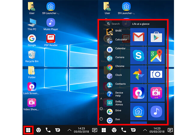 Cara Install Windows 10 Android 5 16585