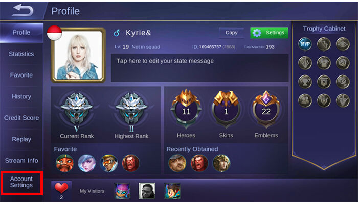 Cara Ganti Akun Ml 2 0a7f2
