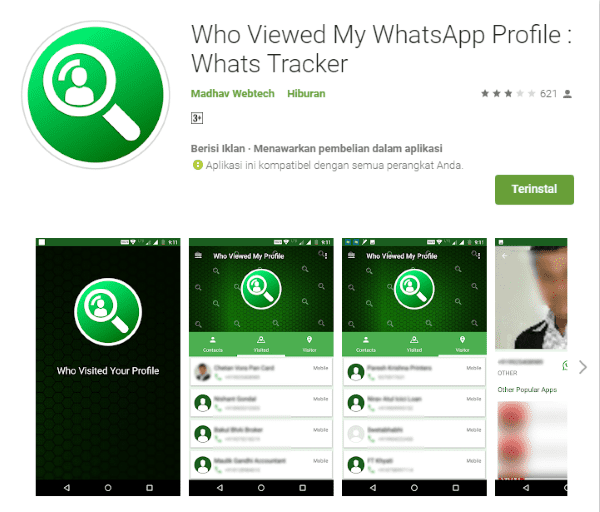 Who Viewed My WhatsApp Profil Google Play 97a6d
